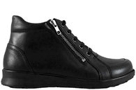 salg af NEW FEET STØVLE I SORT GLAT LÆDER MED ORTHOSTRECH