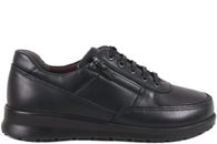salg af NEW FEET SORT GLAT SKIND SKO