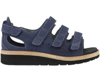 salg af NEW FEET SANDAL I MØRKEBLÅ NUBUCK