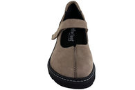 NEW FEET BALLERINA I SANDFARVET NUBUCK