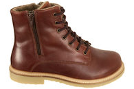 salg af NEW FEET BOOT WITH LACE AND ZIPPER BROWN