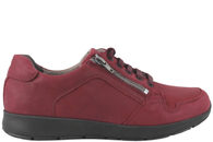 salg af NEW FEET BORDEAUX SKO I NUBUCK