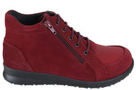 salg af NEW FEET DARK WINE ANKELSTØVLE I RUSKIND
