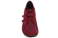 NEW FEET DARK WINE SKO I MØRKERØDT RUSKIND