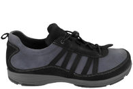 salg af NEW FEET LET LUK SKO I GRÅ OG SORT RUSKIND