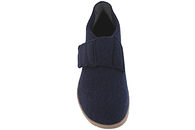NEW FEET MØRKEBLÅ HJEMMESKO I ULDFILT