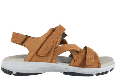 salg af NEW FEET SANDAL I BRUNT NUBUCK