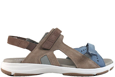 salg af NEW FEET SANDAL I BRUNT NUBUCK