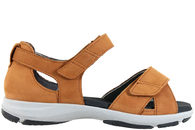 salg af NEW FEET SANDAL I COGNACFARVET NUBUCK