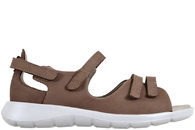 salg af NEW FEET SANDAL I SANDFARVET NUBUCK