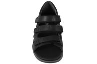 NEW FEET SANDAL I SORT GLAT SKIND