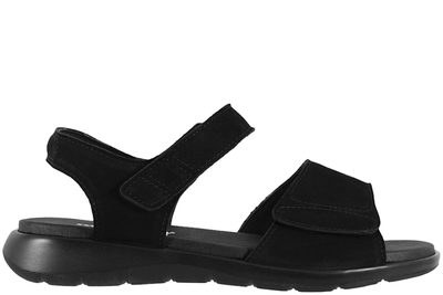 salg af NEW FEET SANDAL I SORT NUBUCK