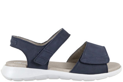 salg af NEW FEET SANDAL I MØRKEBLÅ NUBUCK