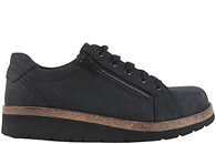 salg af NEW FEET SKO I MØRKEBLÅ NUBUCK