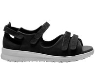 salg af NEW FEET SORT SANDAL I NUBUCK