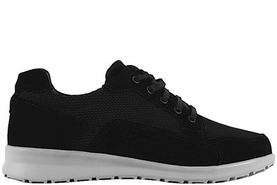 salg af NEW FEET SORT SKO I TEKSTIL MED ORTHOSTRETCH