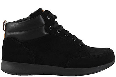 salg af NEW FEET SORT VINTERSTØVLE I NUBUCK