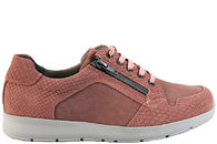 salg af NEW FEET SPECIALSKO I ROSA PRÆGET NUBUCK