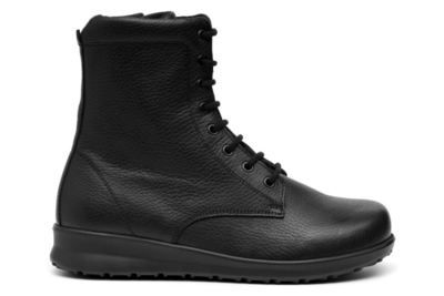 salg af NEW FEET Støvle, Glat læder, sort