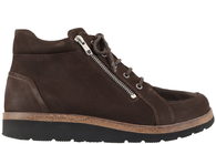 salg af NEW FEET STØVLE I BRUNT OLIERET NUBUCK