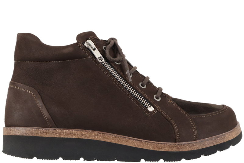 salg af NEW FEET STØVLE I BRUNT OLIERET NUBUCK