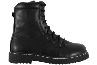 salg af NEW FEET VINTERSTØVLE I SORT GLAT SKIND