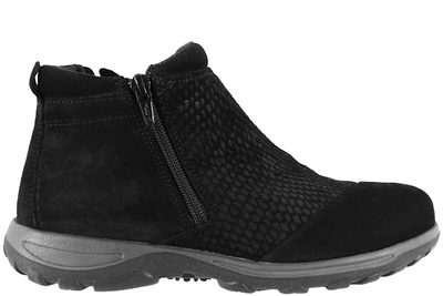 salg af NEW FEET STØVLET I SORT RUSKIND