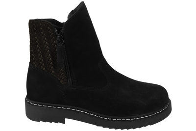 salg af NEW FEET SORT RUSKINDS STØVLE