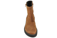 NEW FEET VINTERSTØVLE I COGNACFARVET OLIERET SKIND