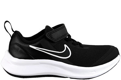 salg af NIKE STAR RUNNER 3 (PSV) SNEAKERS I SORT TEKSTIL