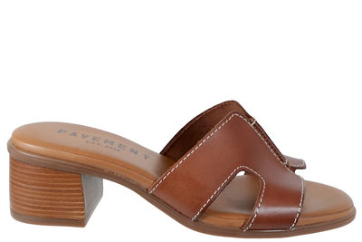 salg af PAVEMENT - PAM HEEL SLENTERS I BRUNT SKIND