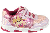 salg af PAW PATROL SKO I LYSERØDT TEKSTIL OG PU MED LYS