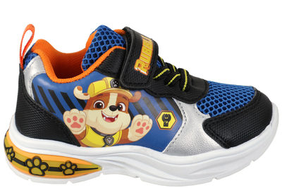 salg af PAW PATROL SNEAKERS I BLÅ PU MED LYS