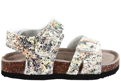 salg af PEPPER SANDAL I TEKSTIL MED GLIMMER