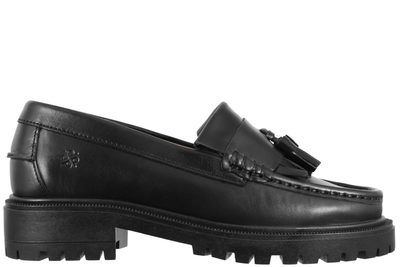 salg af PLAYBOY THE EDITH LOAFERS I SORT GLAT SKIND