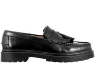 salg af PLAYBOY BAKER LOAFERS I SORT GLAT SKIND