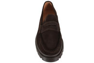 PLAYBOY HALIFAX LOAFERS I MØRKEBRUNT RUSKIND