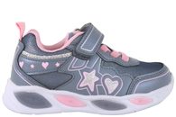 salg af PONNY BLÅ SNEAKERS MED LYS I TEKSTIL OG PU