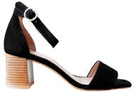 salg af PRIVÉ SANDAL PÅ HÆL I SORT