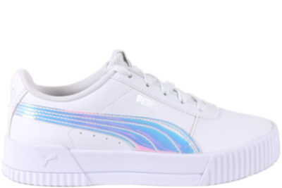 salg af PUMA CARINA HOLO PS HVID SNEAKERS I PU