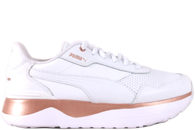 salg af PUMA R78 VOYAGWE PREMIUM L HVID SNEAKERS I GLAT SKIND