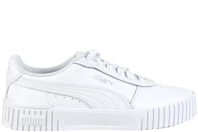 salg af PUMA CARINA 2.0 JR SNEAKERS I HVIDT GLAT SKIND