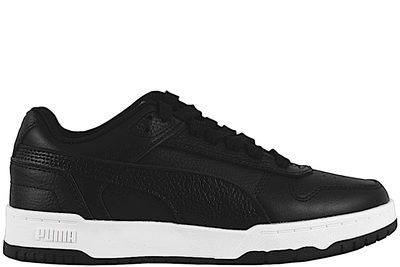 salg af PUMA GAME LOW SNEAKERS I SORT GLAT SKIND