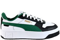 salg af PUMA CARINA STREET GREEN SNEAKERS I HVIDT SKIND