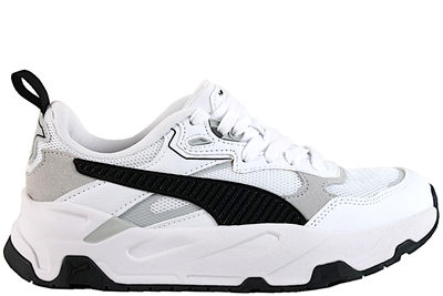 salg af PUMA TRINITY JR SNEAKERS I HVIDT TEKSTIL OG PU