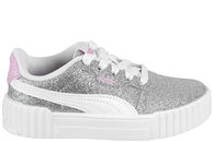 salg af PUMA CARINA 3.0 GLITZ PS SNEAKERS I SØLV GLIMMER PU