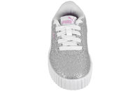 PUMA CARINA 3.0 GLITZ PS SNEAKERS I SØLV GLIMMER PU
