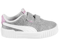 salg af PUMA CARINA 3.0 GLIZ V INF SKO I SØLV GLIMMER PU