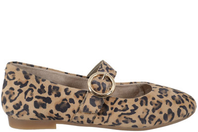 salg af REMONTE BALLERINA I LEOPARD NUBUCK