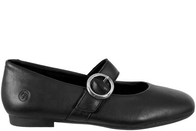 salg af REMONTE BALLERINA I SORT GLAT SKIND